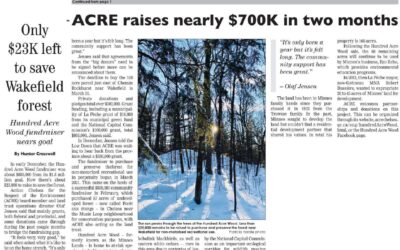 ACRE Conservation Projects Donations